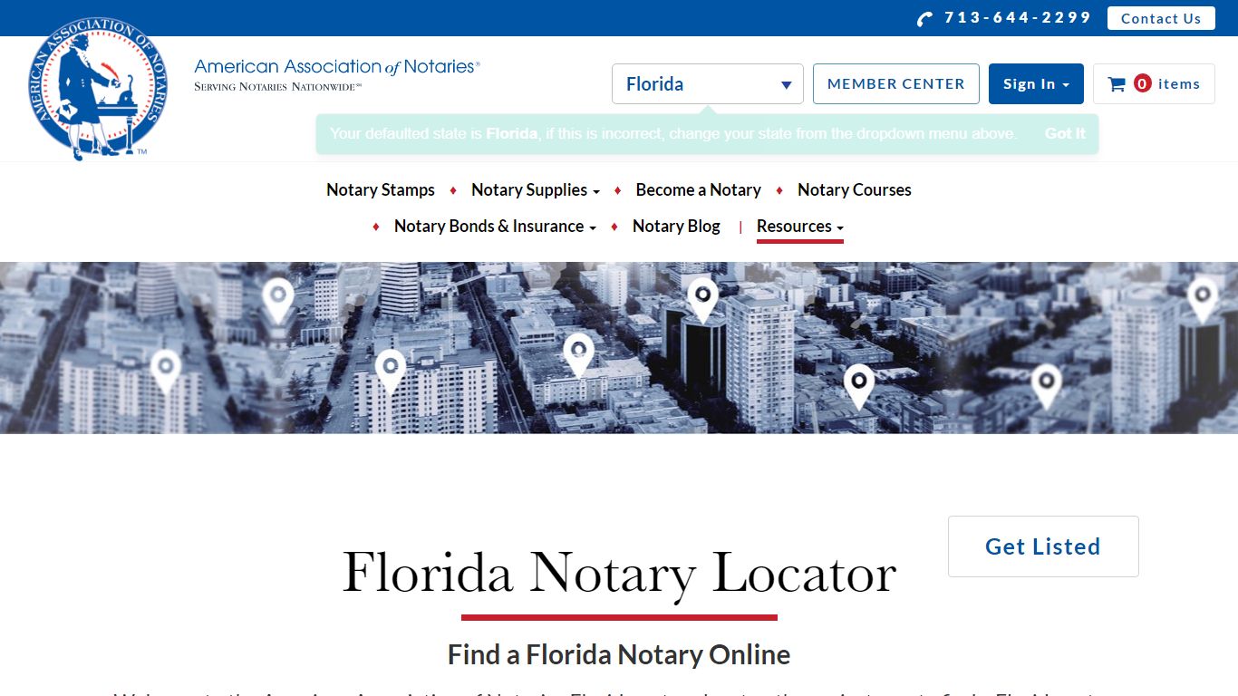 Find a Florida Notary - FL Notary Near Me